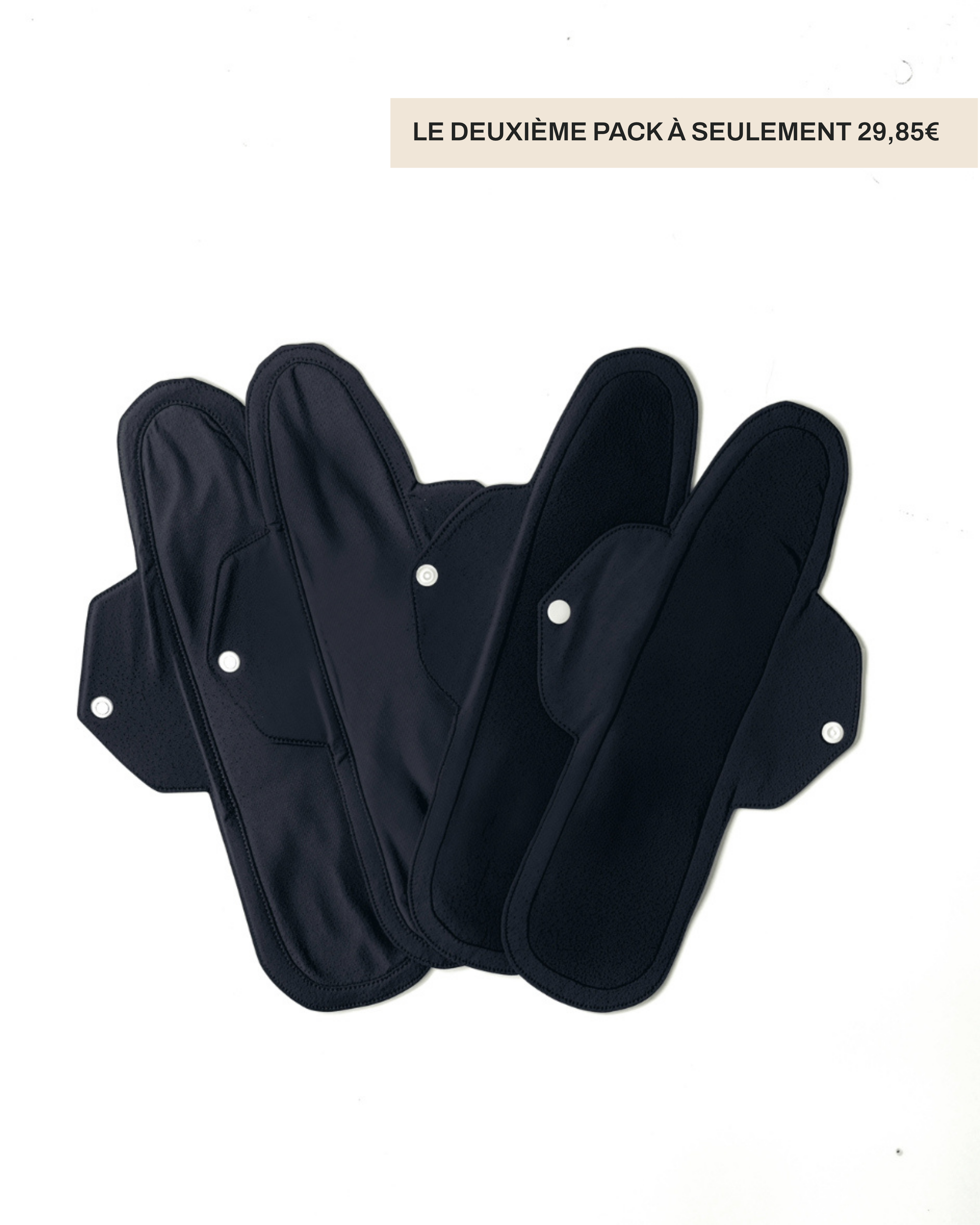 Pack Duo Pure.® – 1 Pad en coton bio & 1 Pad matière performante