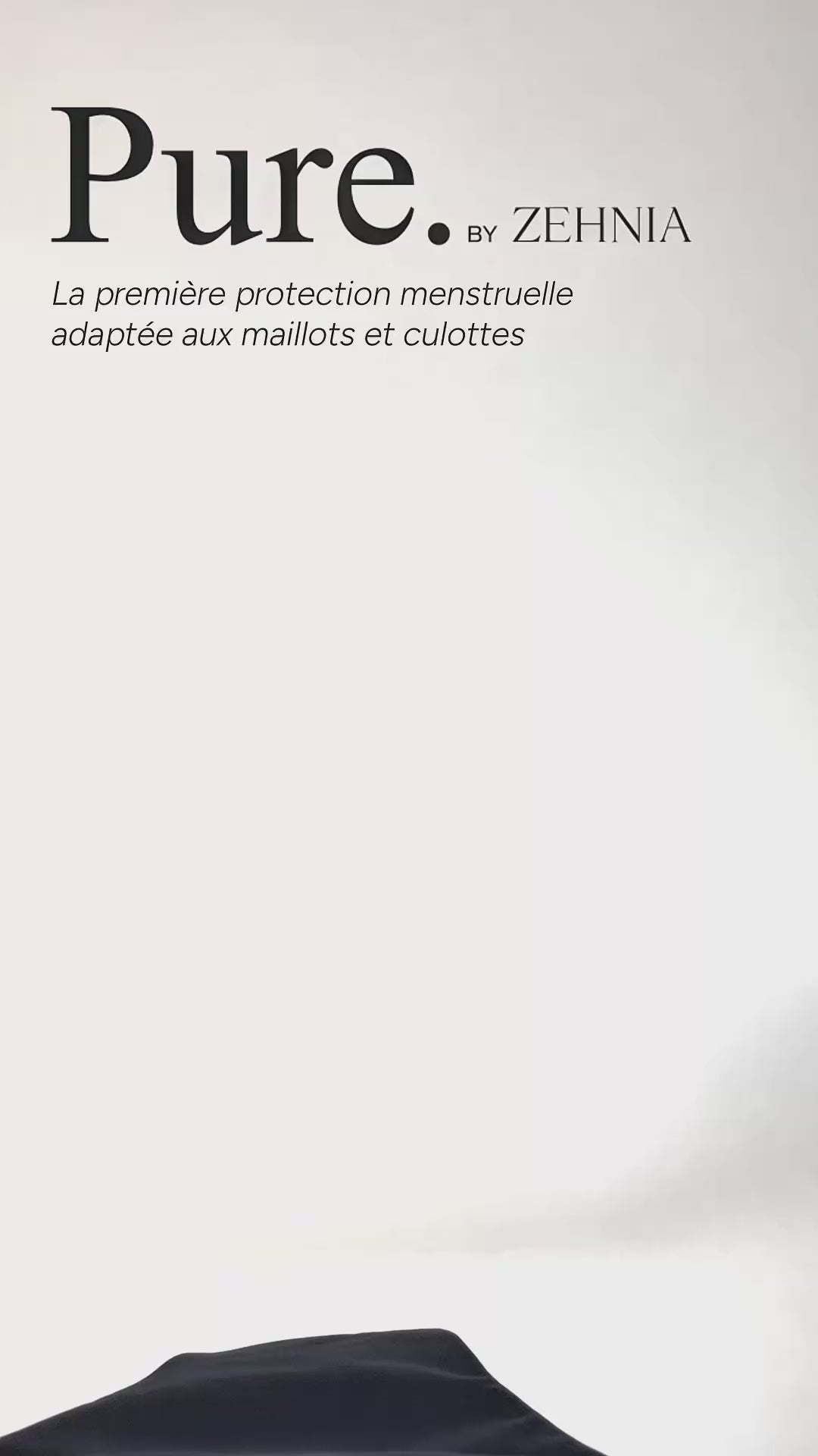 Culotte menstruelle convertible