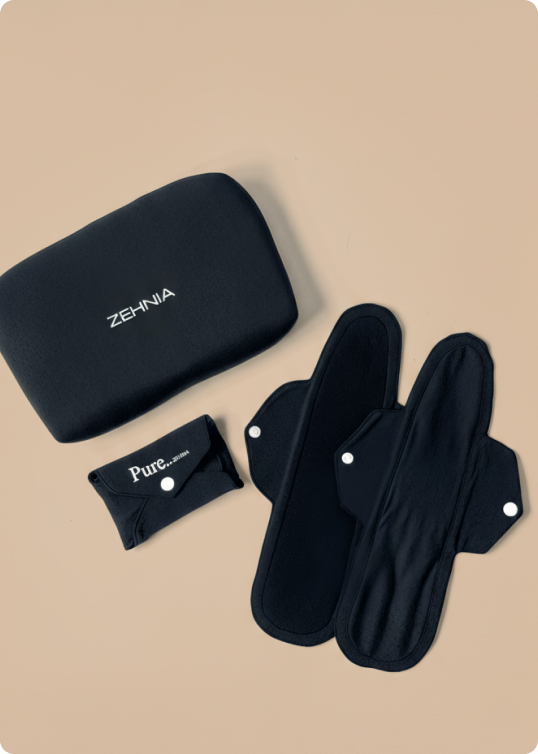 Menstrual Kit - 2 Pads + 1 Pouch